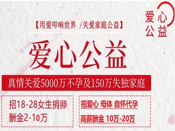 安塞捐卵助孕生子 爱心志愿者招募